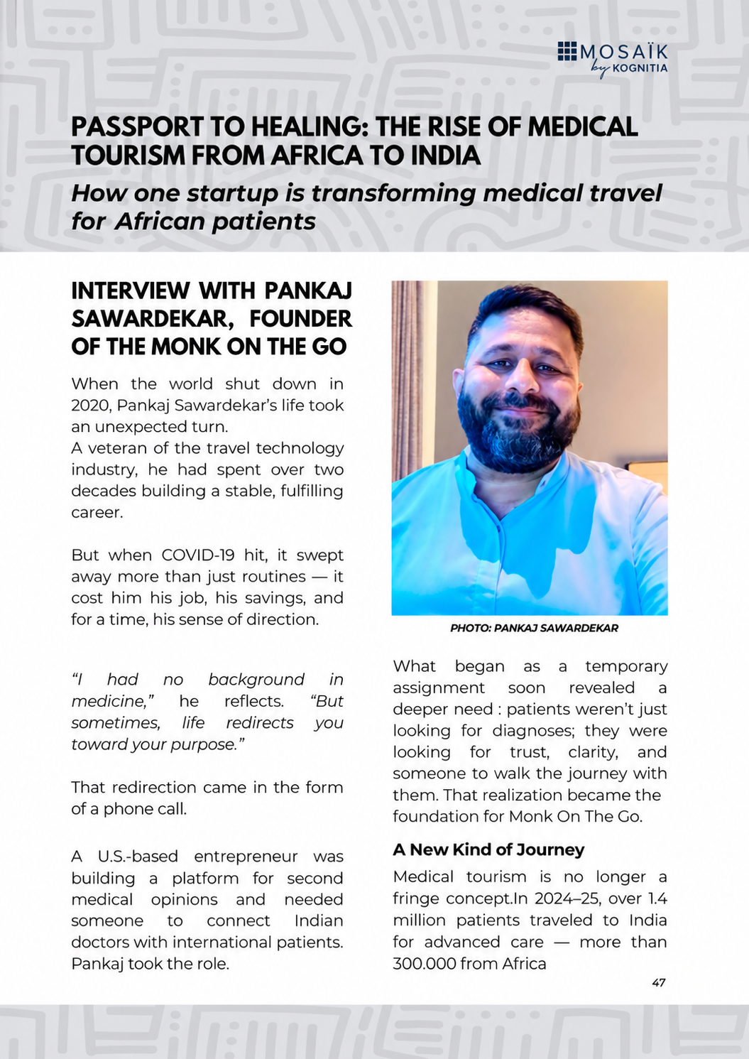 MOSAIK Magazine Page 1