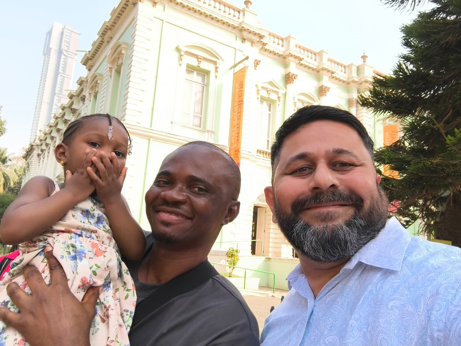 Pankaj Sawardekar with International Patient Family